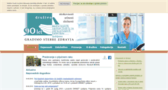 Desktop Screenshot of drustvo-med-sester-lj.si